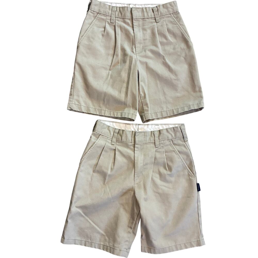 Parker Khaki School uniform chino cotton shorts boys 10 Regular bundle